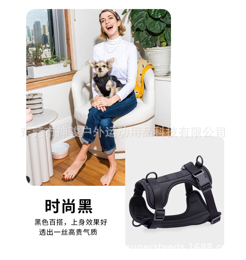神骏马卡龙色系狗狗胸背带2022.11_13