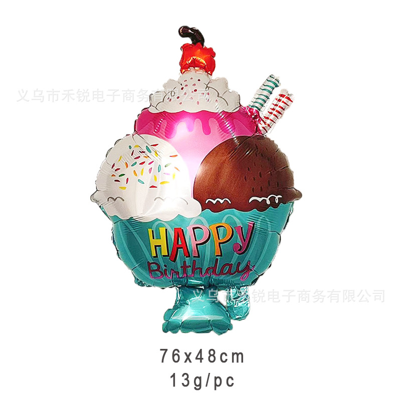 生日雪糕 HBD ice cream