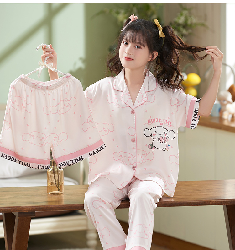 复制_儿童睡衣女童夏季冰丝薄款短袖三件套装小女.jpg