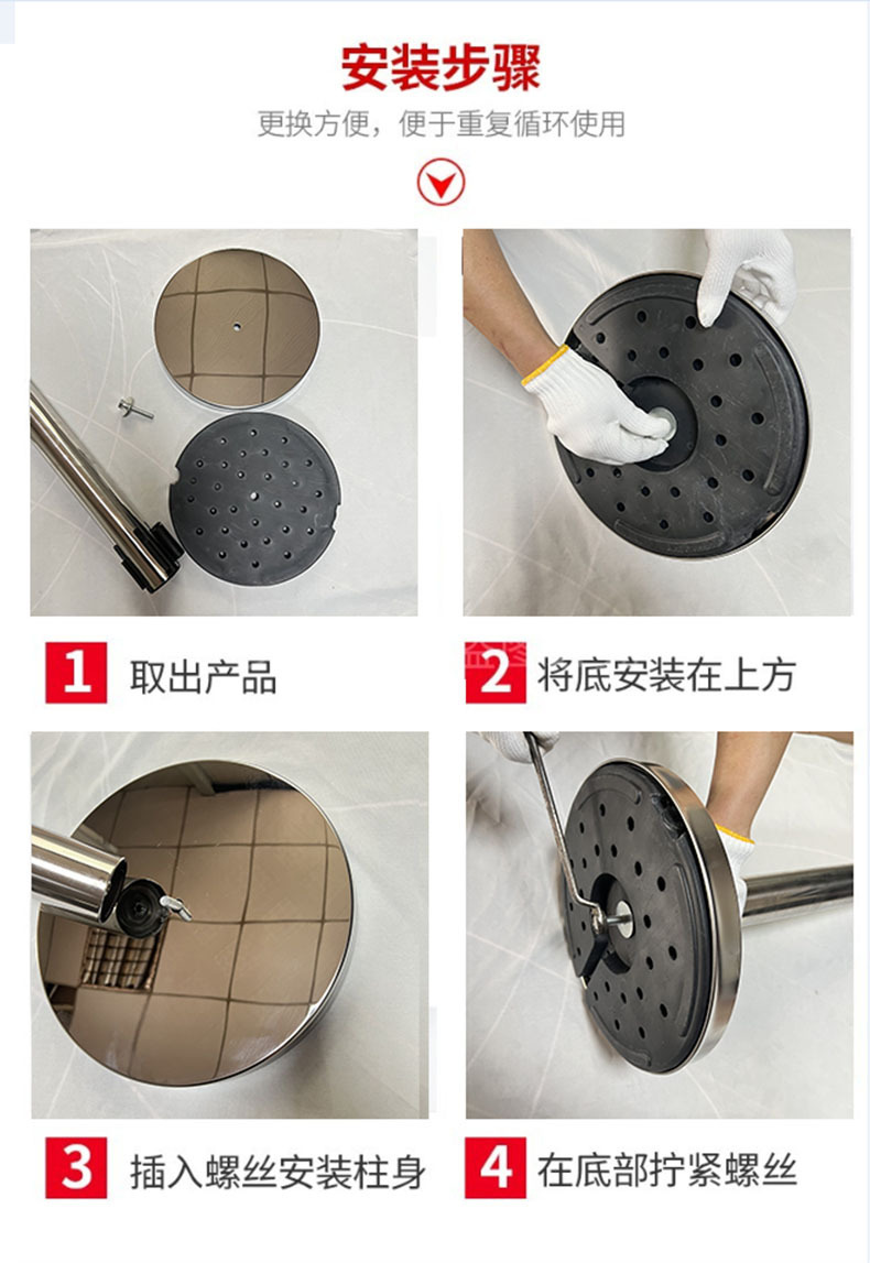 一米线栏杆隔离带伸缩详情图11