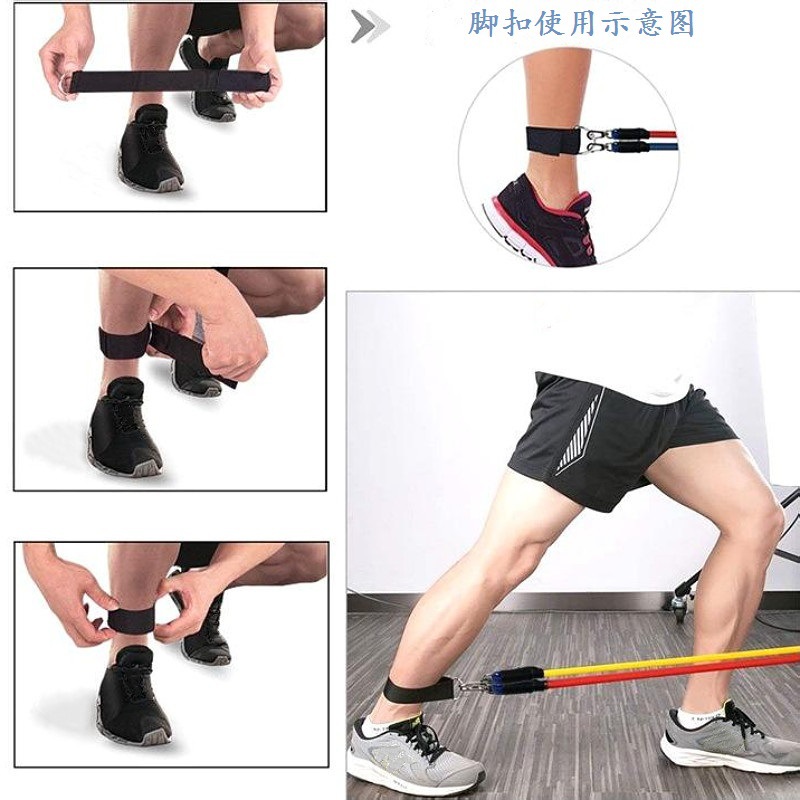 脚扣使用示意图