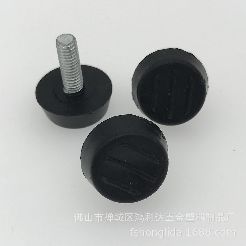 6厘X18长三线防滑调节脚   底宽22X底厚7  02