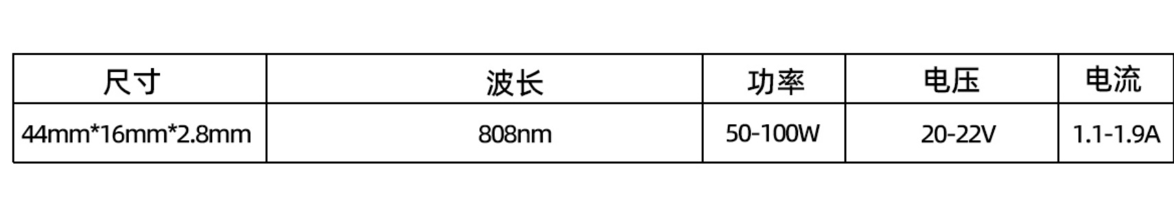 红外镭射板参数1