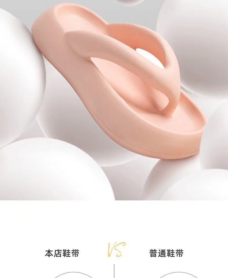 商品详情图_新款2025拖鞋女夏季面包厚底室内时尚防滑软底人