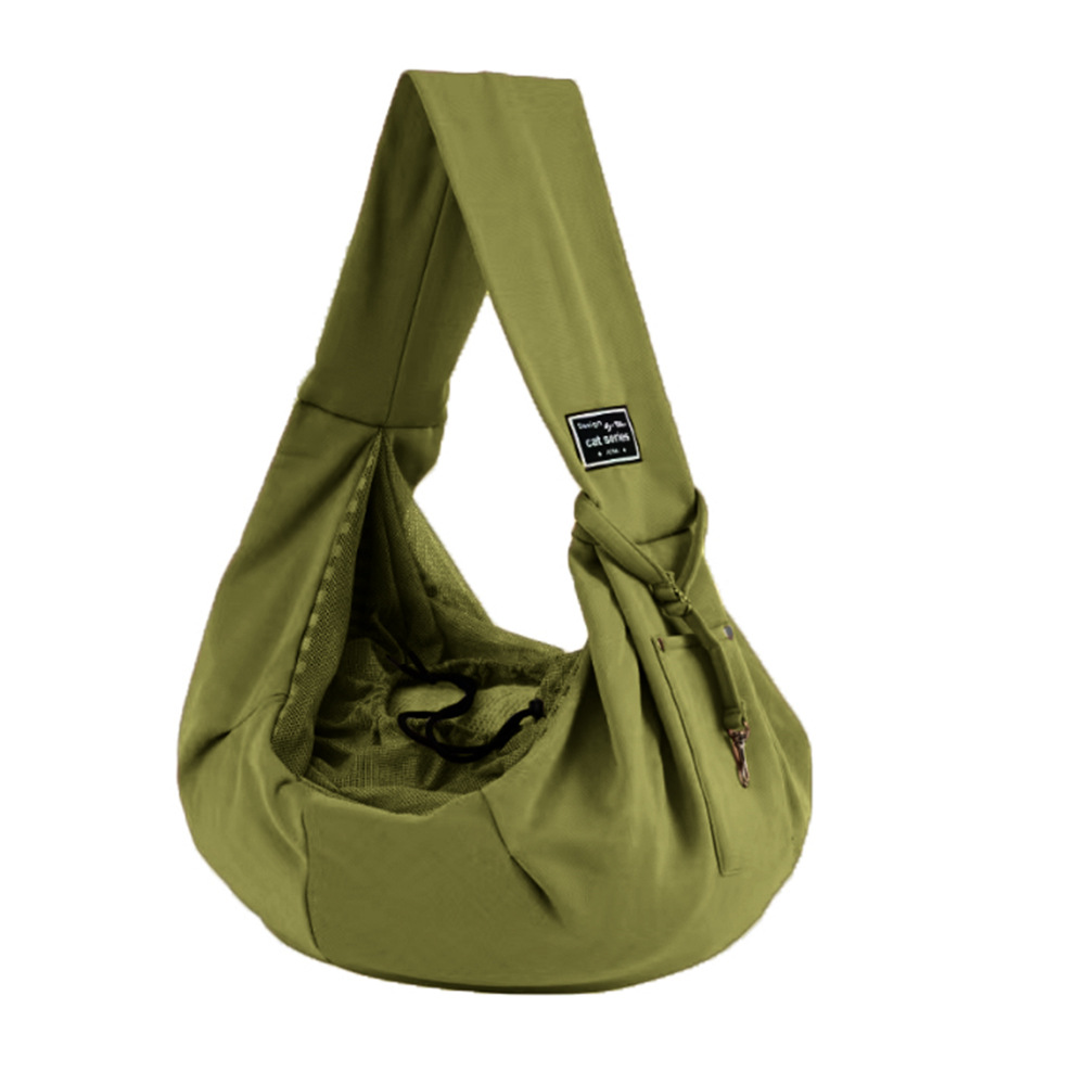 09军绿色-带网兜