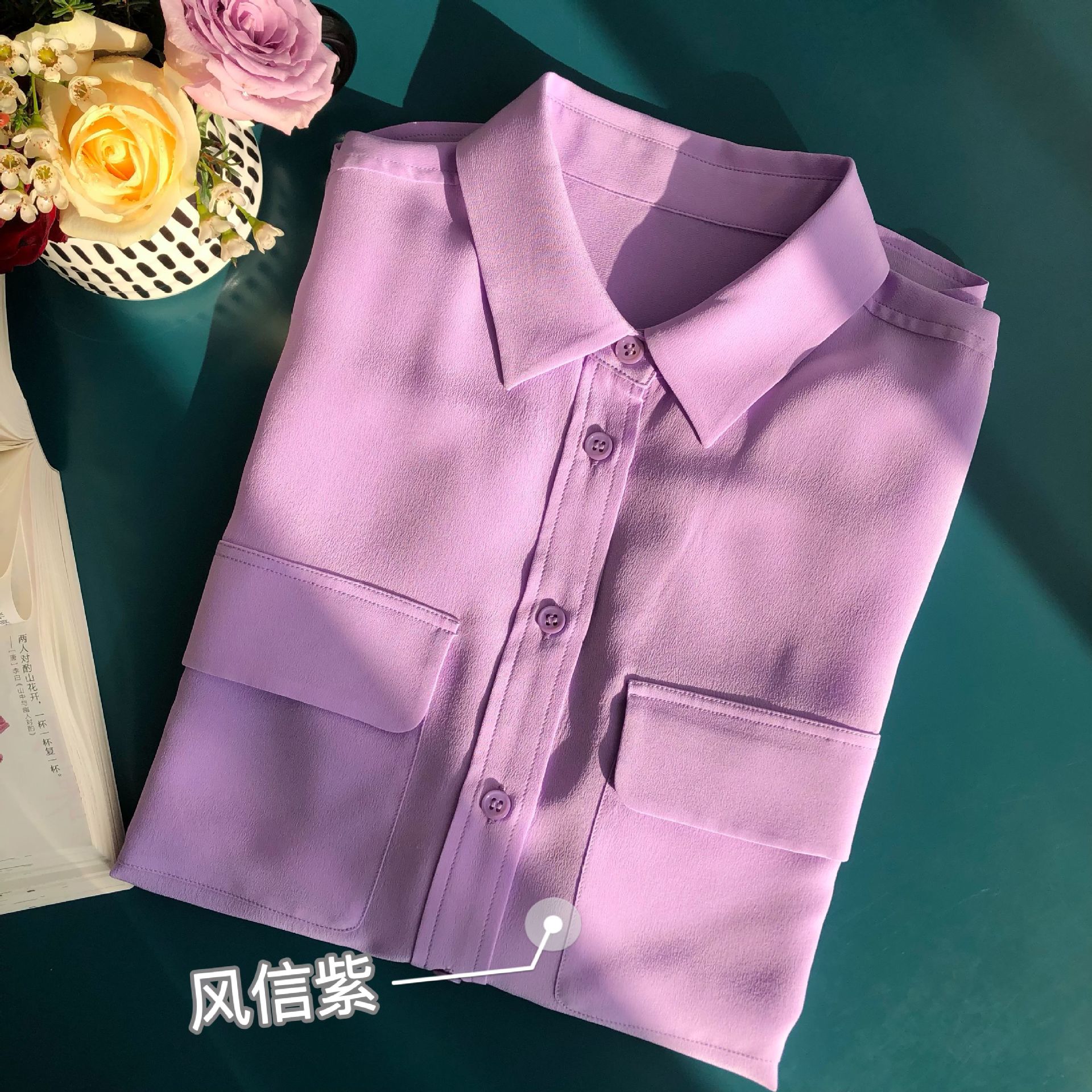 EQ素色衬衫(双口袋)风信紫.jpg