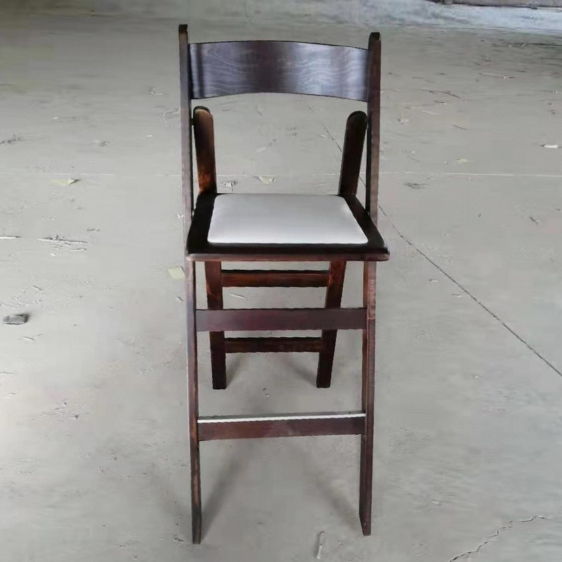 F Wood Folding Barstool 02