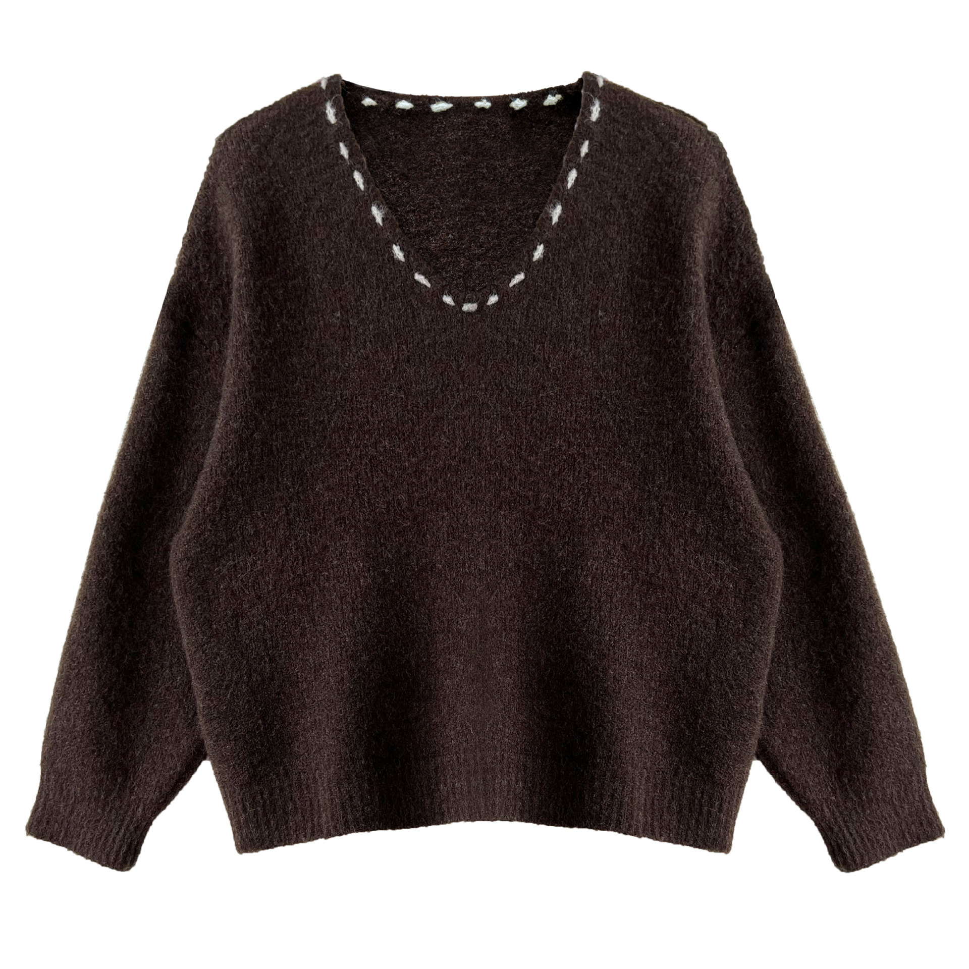 V领领口明线针织衫正面.jpg800