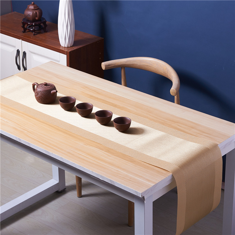 金色桌旗