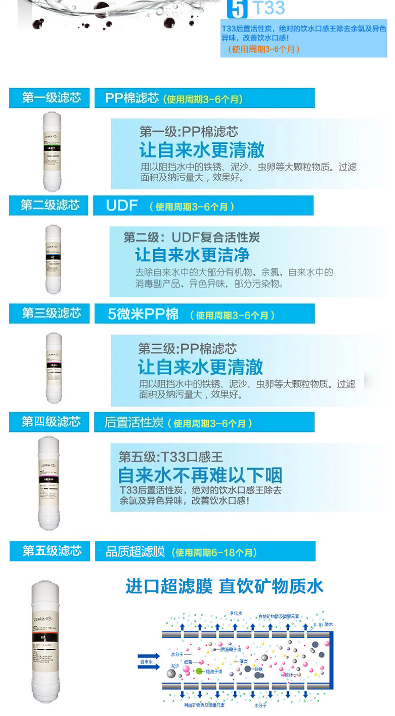不插电净水器