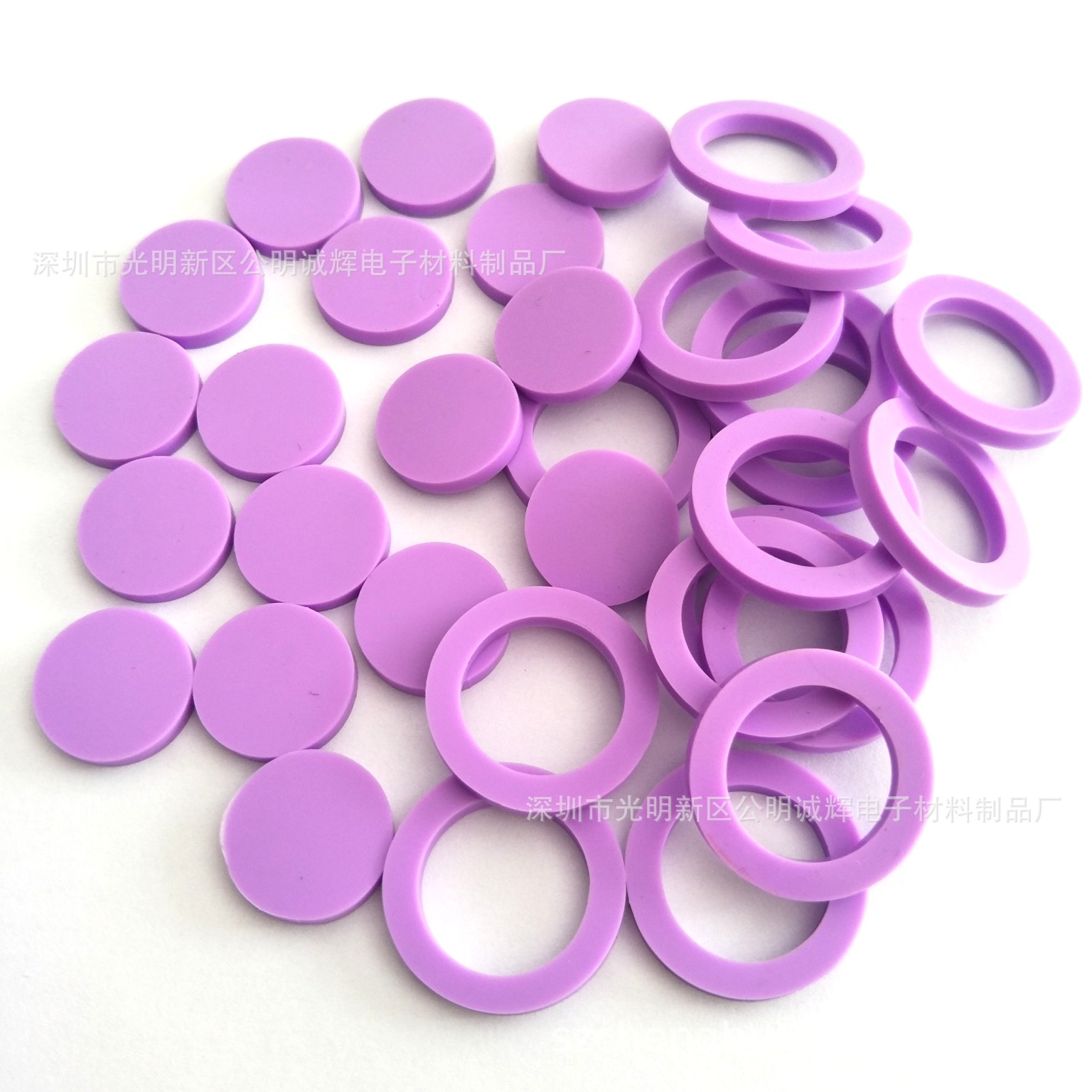 硅胶垫片 自粘透明黑色硅胶脚垫 防水硅胶密封垫圈