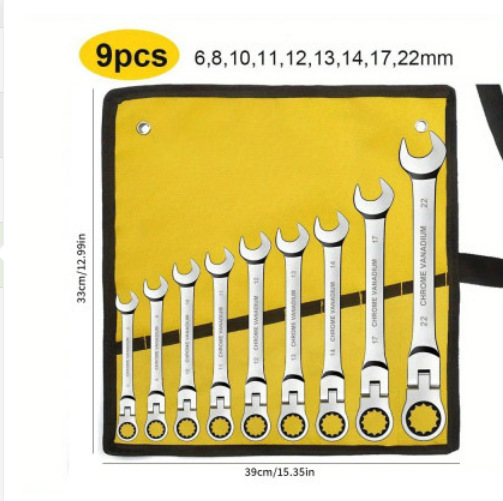 9pcs 6-8-10-11-12-13-14-17-22m