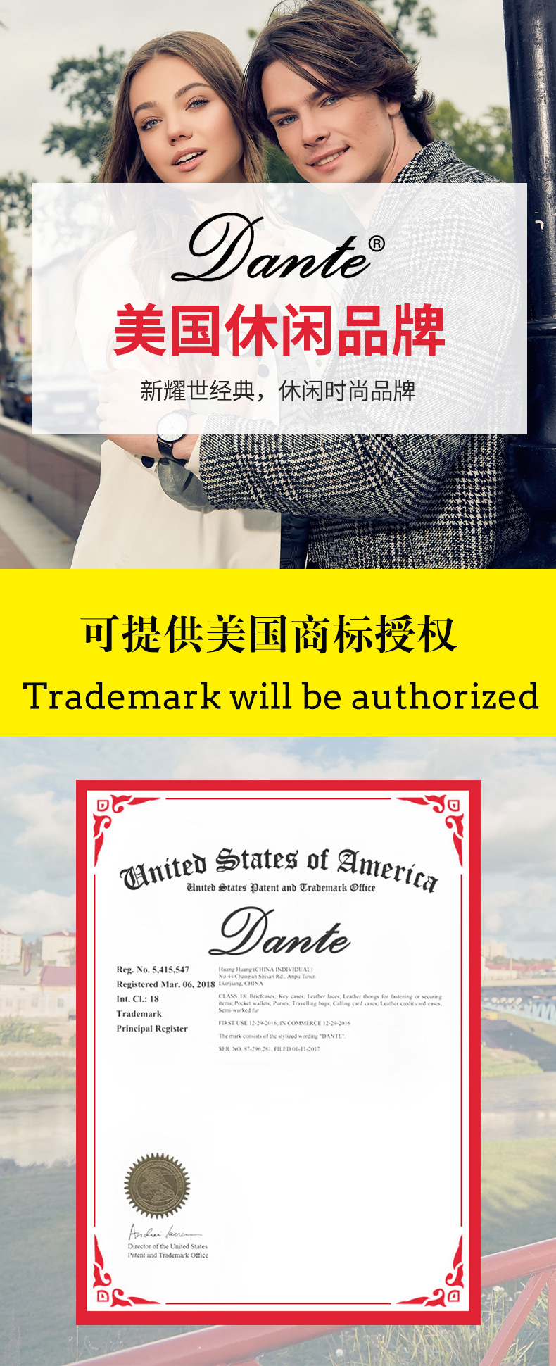 丹迪美国商标详情