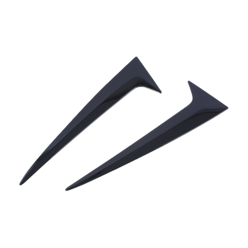 尾翼侧盖小版 钢琴黑