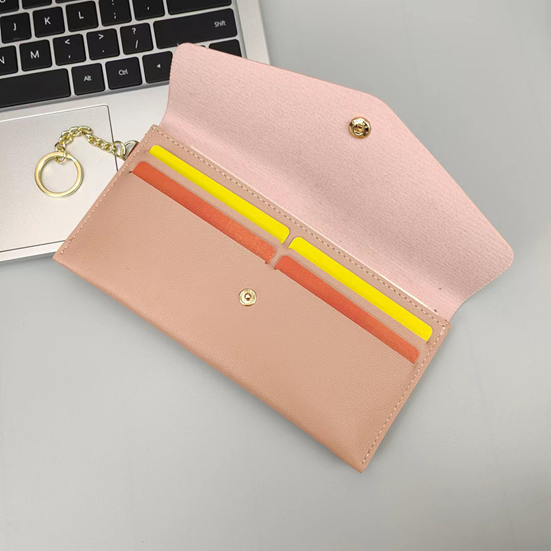 9001女士长款双胞胎钱包