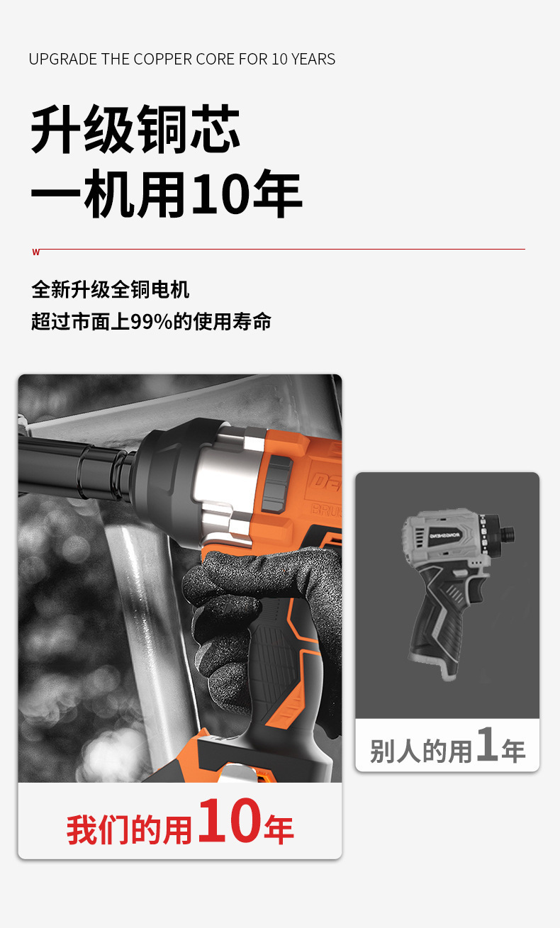 无刷电动扳手PA4500H——450