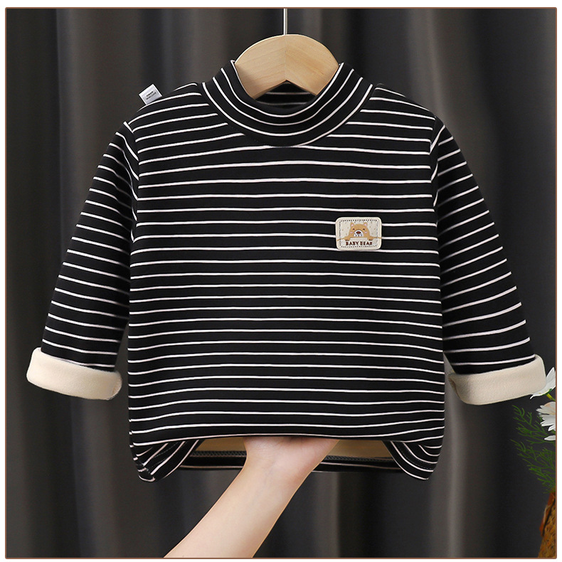 加绒保暖高领上衣a (11)