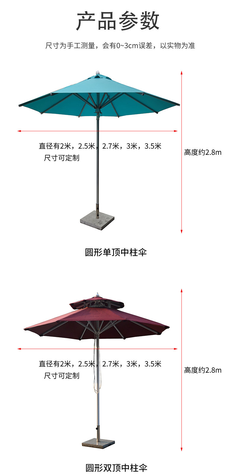 圆形中柱伞详情_03