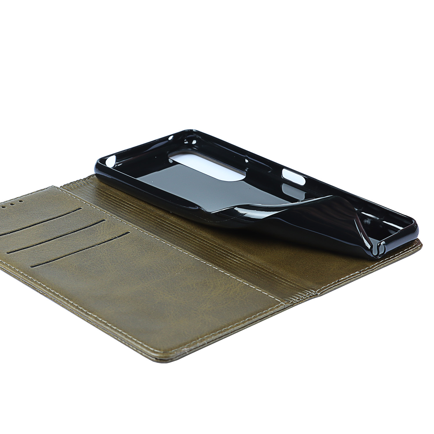 索尼 Xperia 5 III 小牛纹强磁皮套