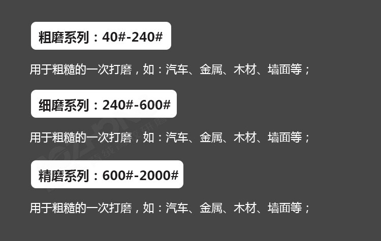 主推红砂纸详情图