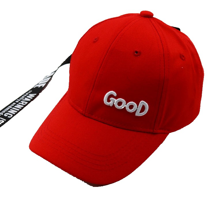棒球帽红色