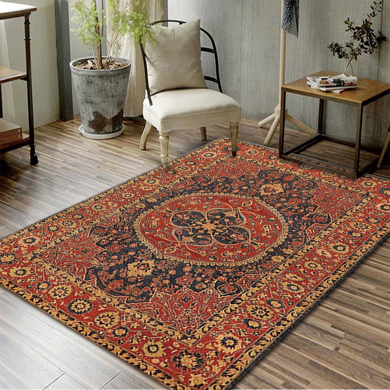 地垫地毯,卧室地毯,客厅地毯,复古地毯,跨境地毯,波斯地毯