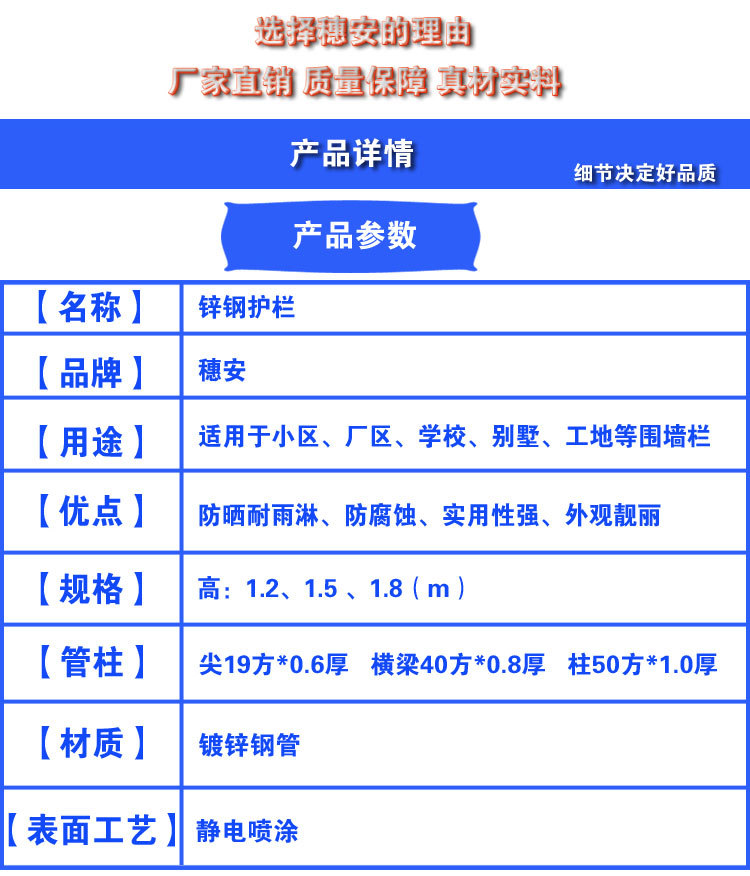 锌钢护栏2