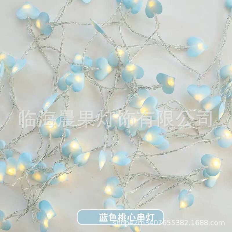 网红灯少女心灯串 LED爱心灯小彩灯宿舍卧室装饰灯