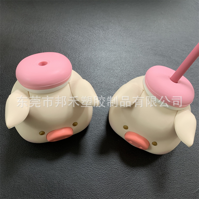 3D立体卡通硅胶杯盖  (1)