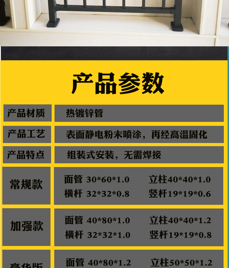 阳台护栏