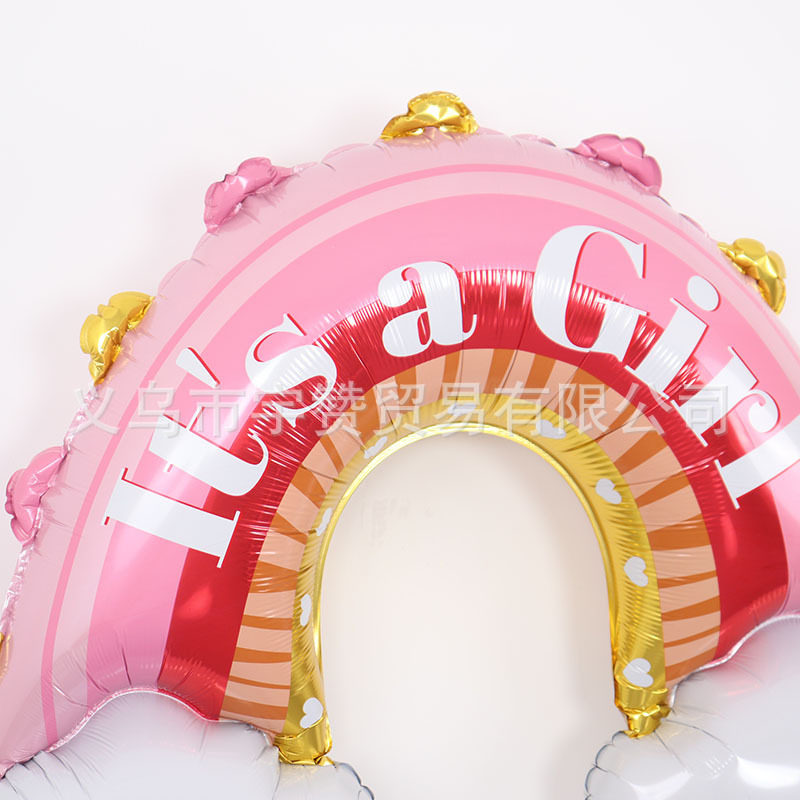 女孩粉色彩虹细节图1