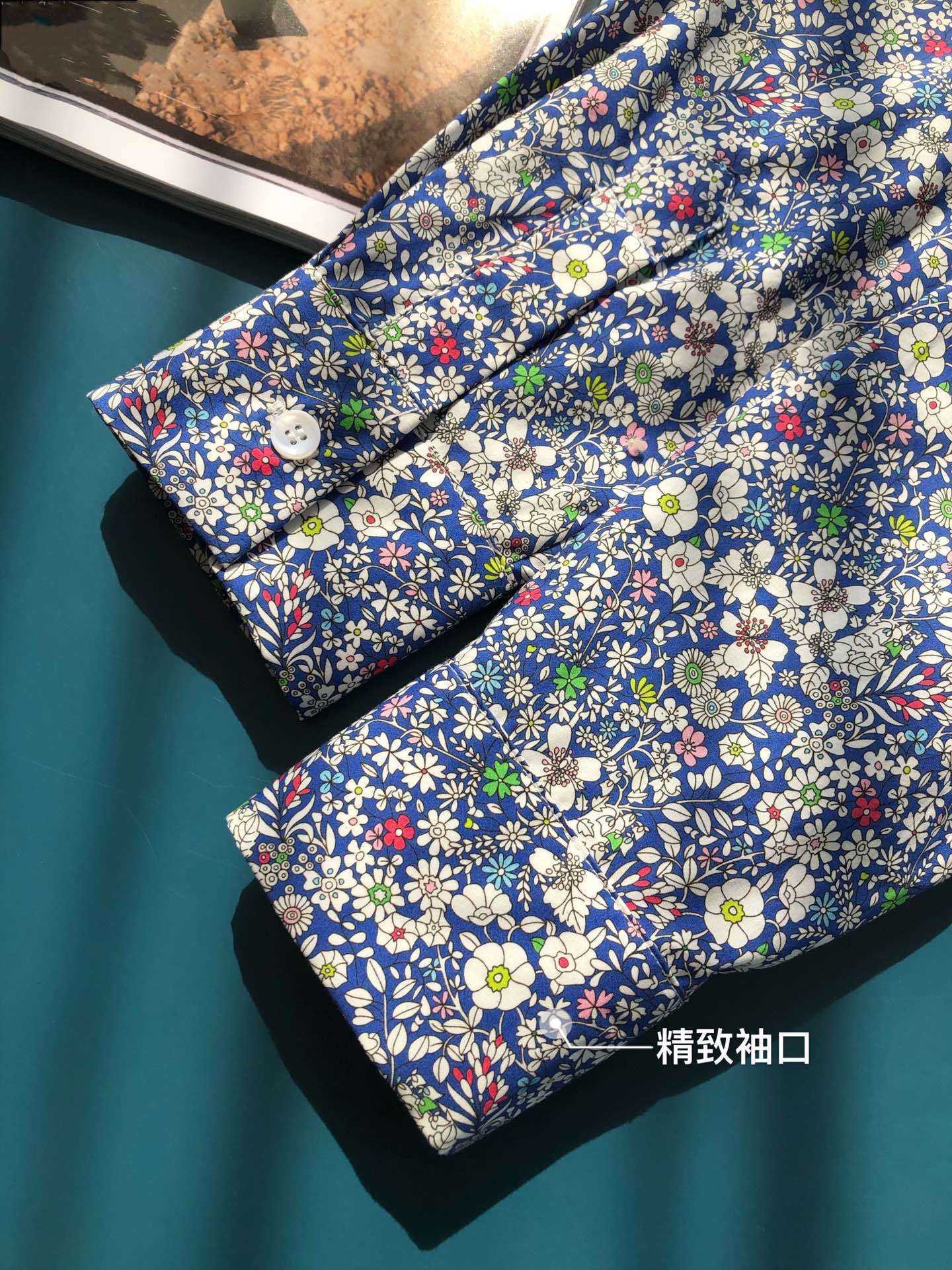 缤纷花卉棉衬衫 (3).JPG