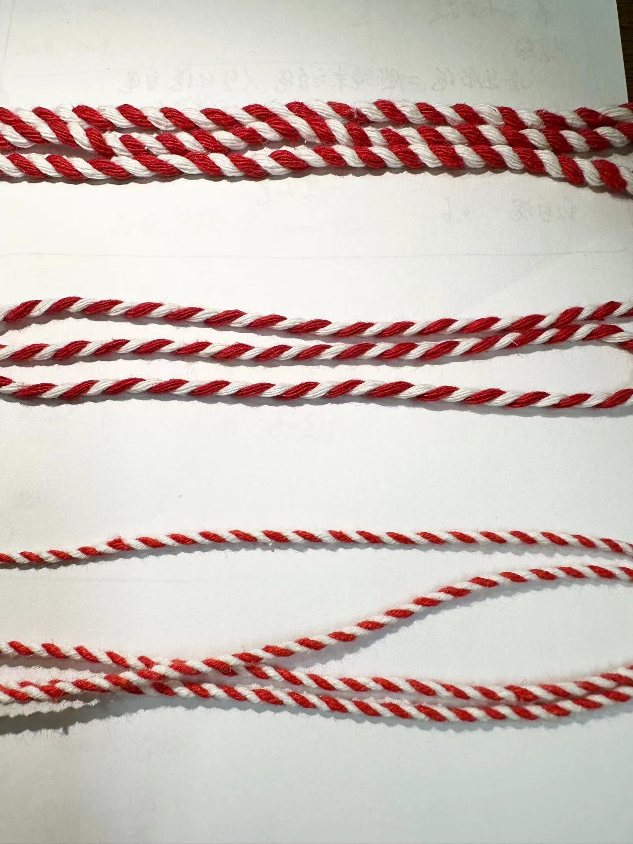 二股红白棉绳5