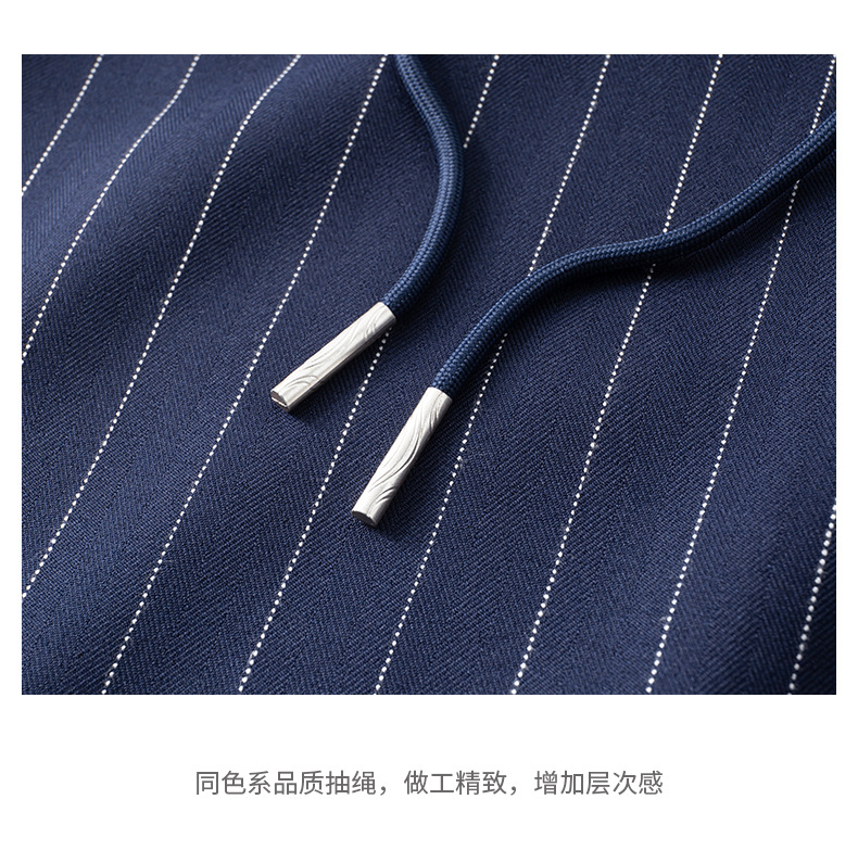 条纹五分裤 条纹中裤短裤 (11).jpg