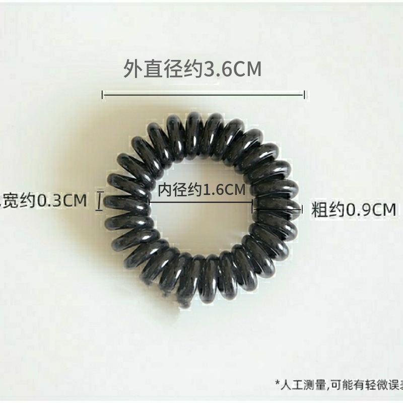 小号透明电话线发圈