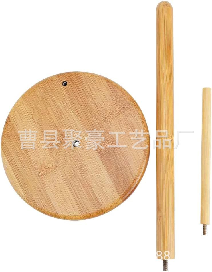 竹制纸巾架厨房餐厅立式木质卷纸架收纳架保鲜膜架懒人抹布支架