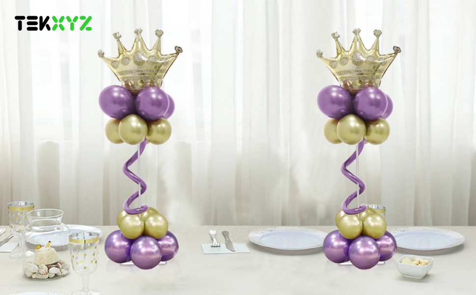 TEKXYZ Balloon Stand For Table Centerpiece Decoration