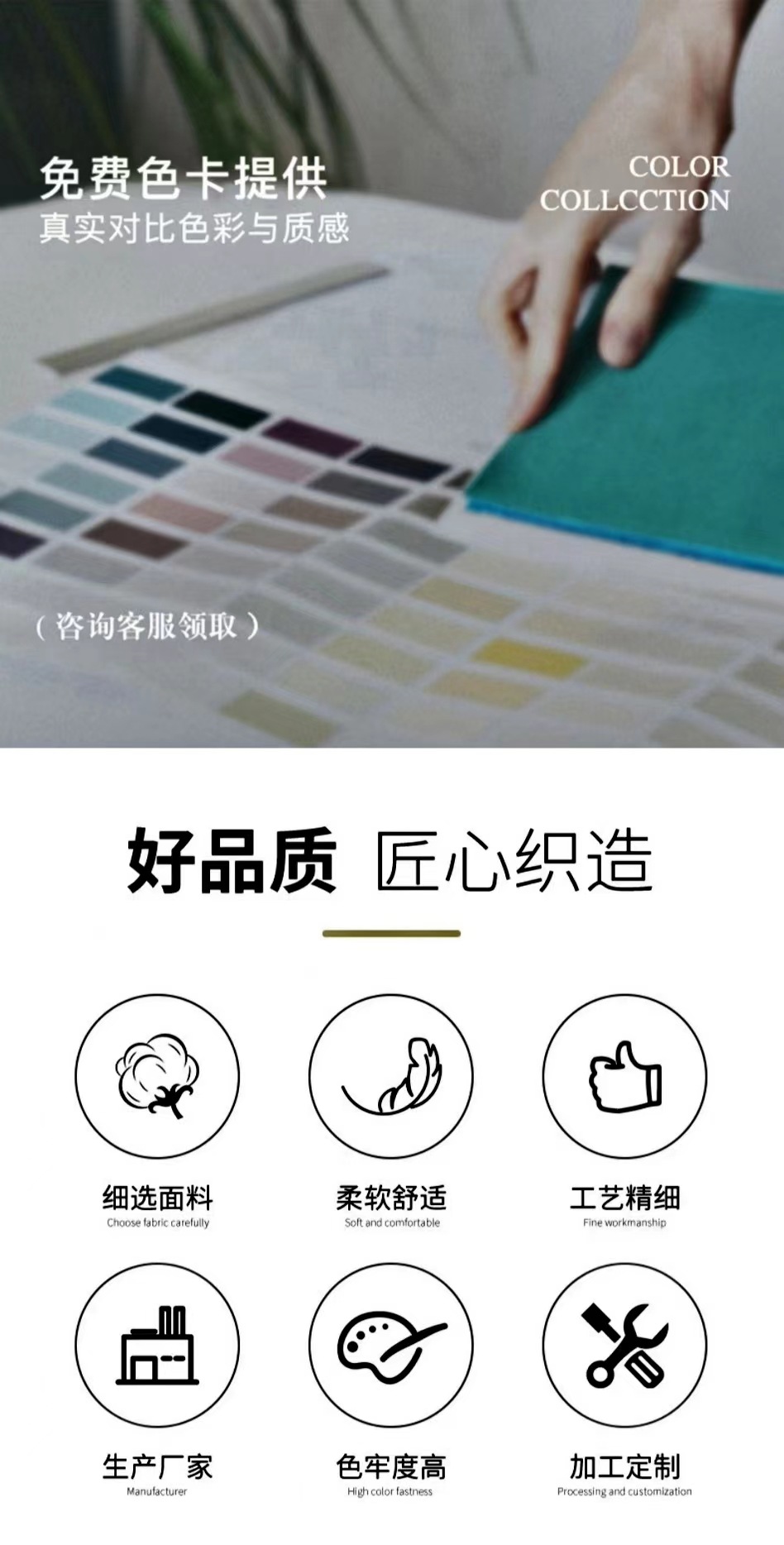 纯棉梭织弹力碳磨12支纱卡右斜赛络纺时尚男女工装阔腿裤童装面料