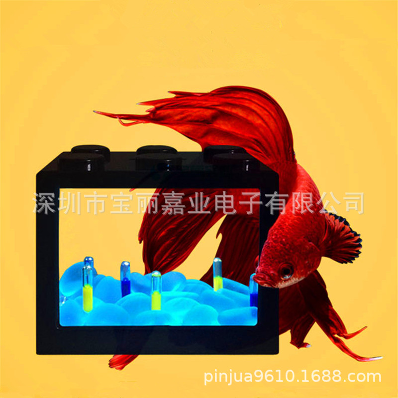 1斗鱼马尾+微景黑色