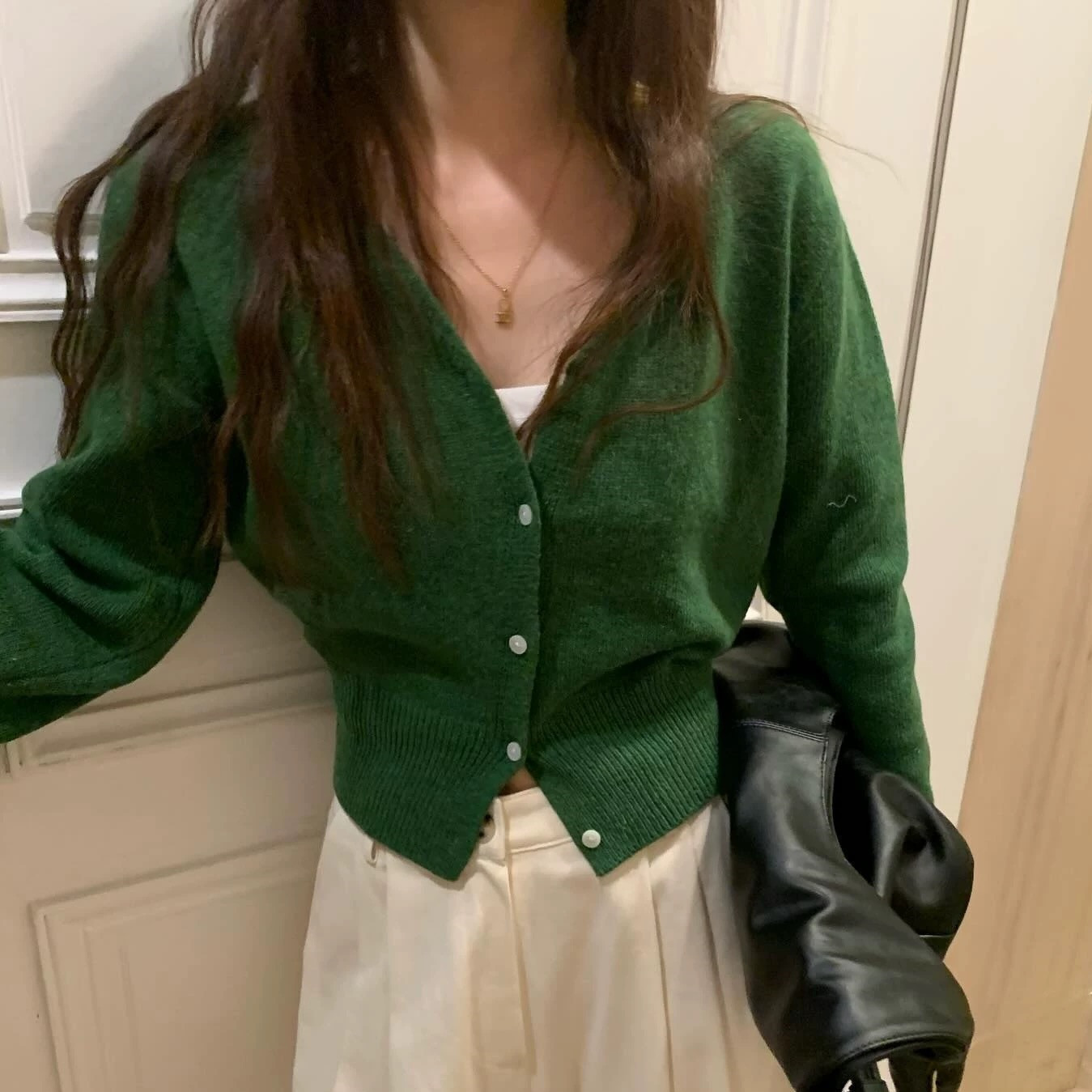 2024早秋新款V领长袖详情图16