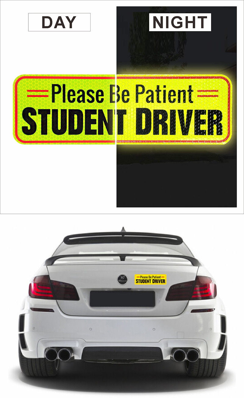 新手上路磁贴student driver magn