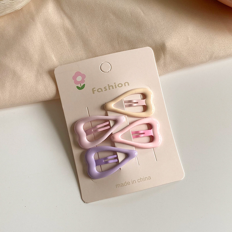 粉紫爱心【4个】