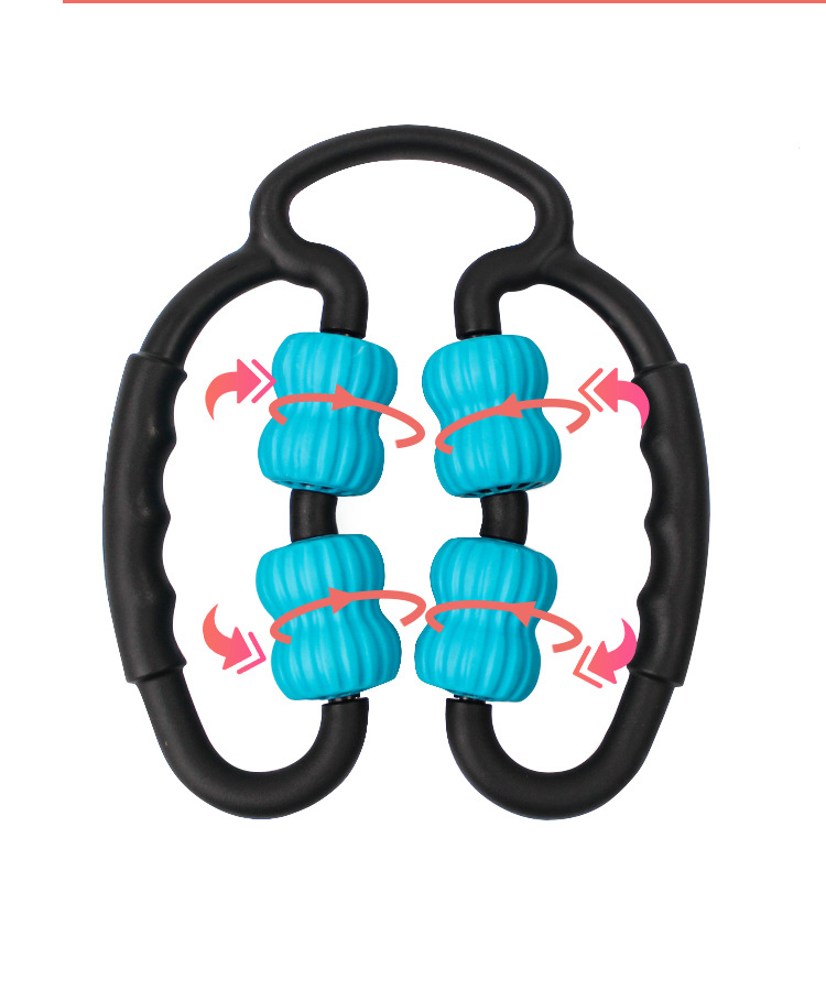 蓝色腿部按摩器_06