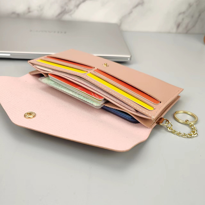 9001女士长款双胞胎钱包