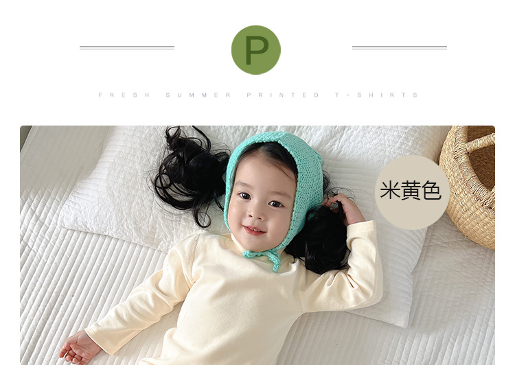 米黄色半高领套装_01