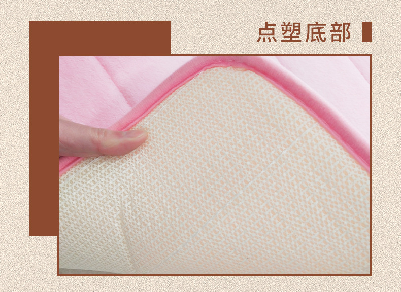 绗绣门垫,浴室脚垫,珊瑚绒地垫,卫浴地毯,定制地毯