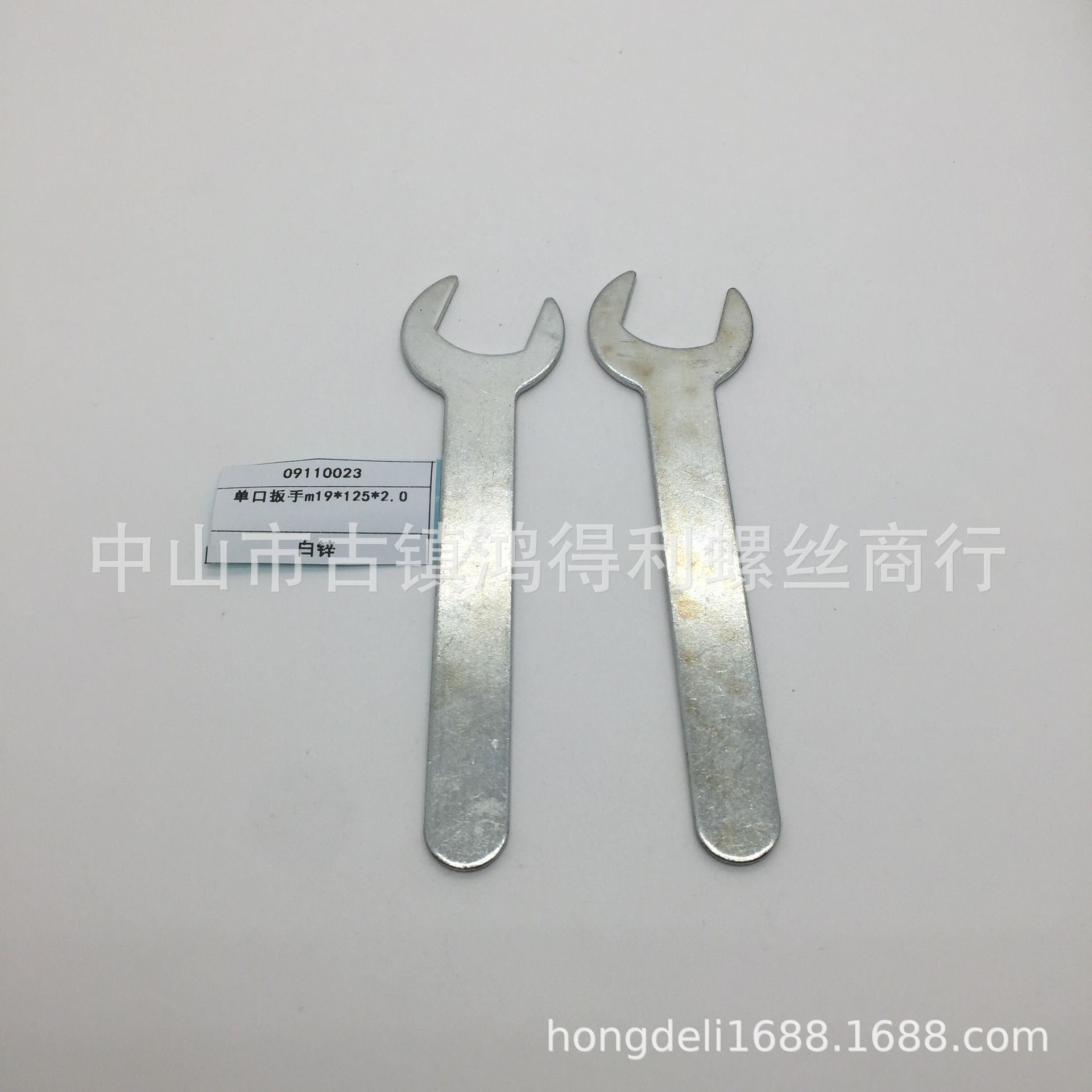 09110023 单口扳手m19x125 2.0料 (1)