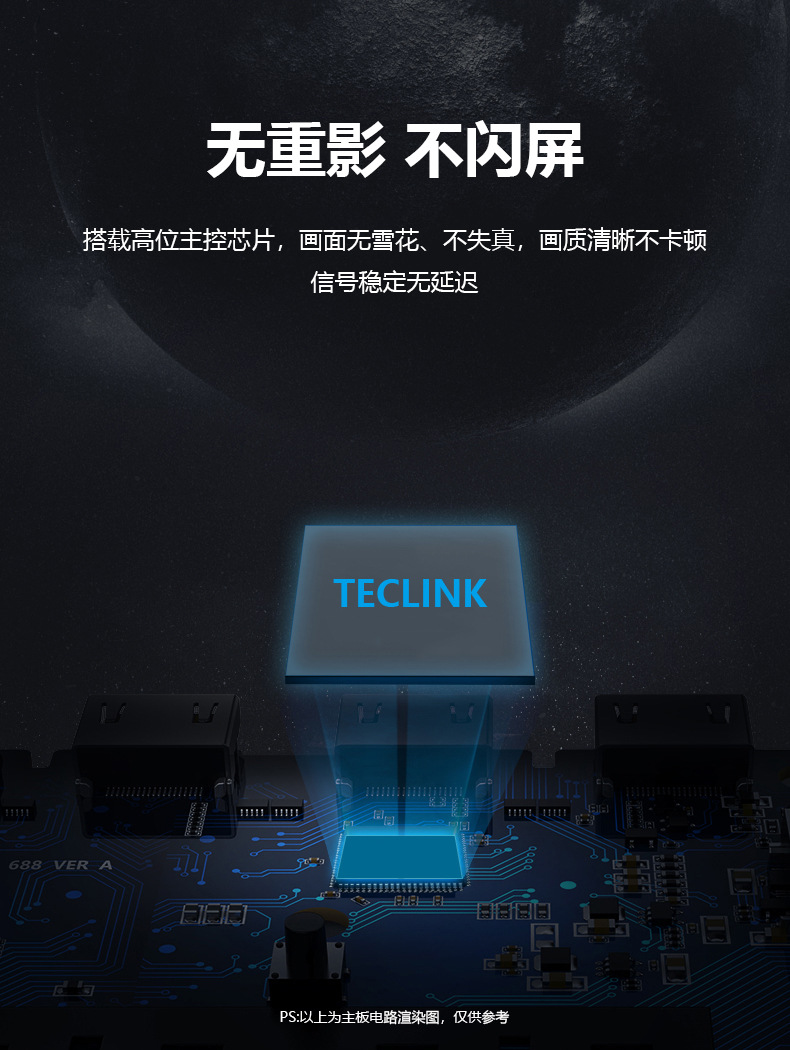 6 无重影 不闪屏