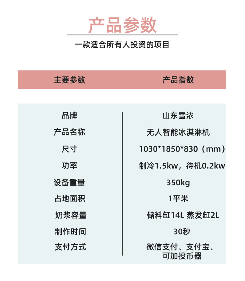 景区冰激凌自助售卖机