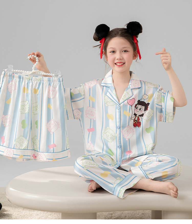 复制_儿童睡衣女童夏季双短套装女孩冰丝薄款中大.jpeg
